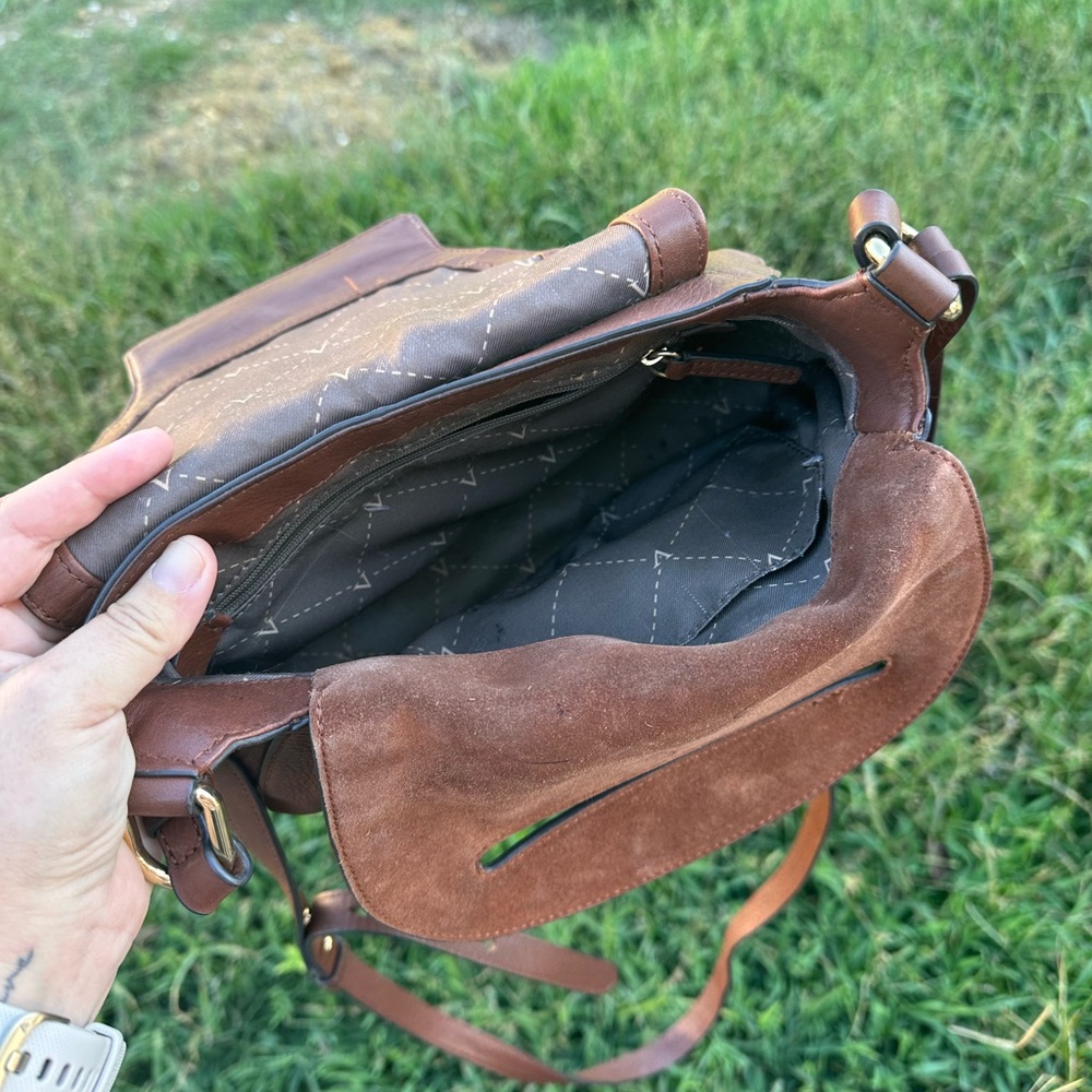 Brown Leather Crossbody Bag• Vince camuto - Picture 11 of 11